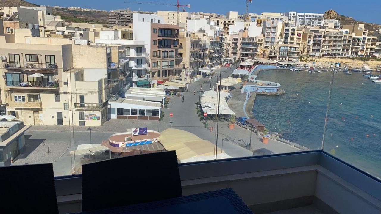 Beautiful, Sea View 2 Bedrooms Apartment, Marsalforn, Gozo Eksteriør billede