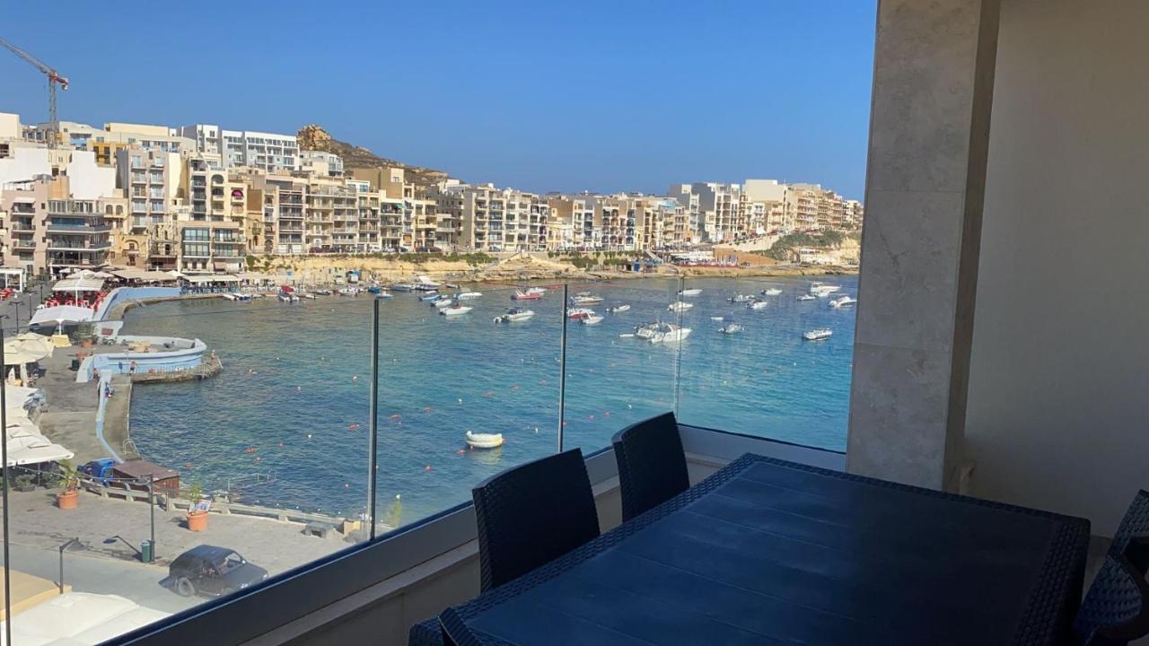 Beautiful, Sea View 2 Bedrooms Apartment, Marsalforn, Gozo Eksteriør billede